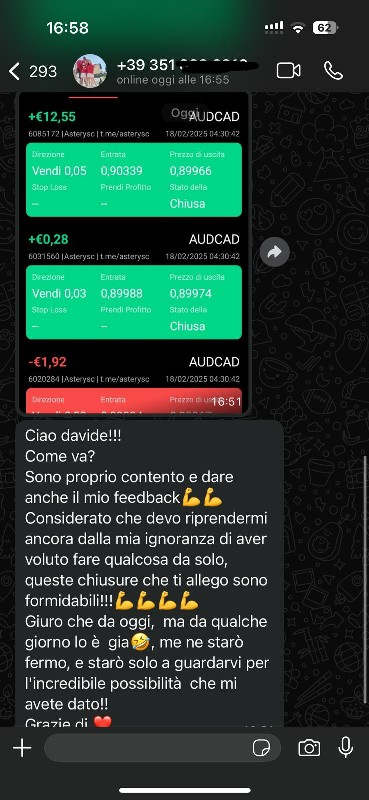 Feedback reale — Davide